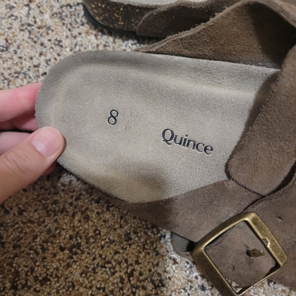 Quince Womens Brown Slip On Clogs Size 8 - Picture 2 of 4